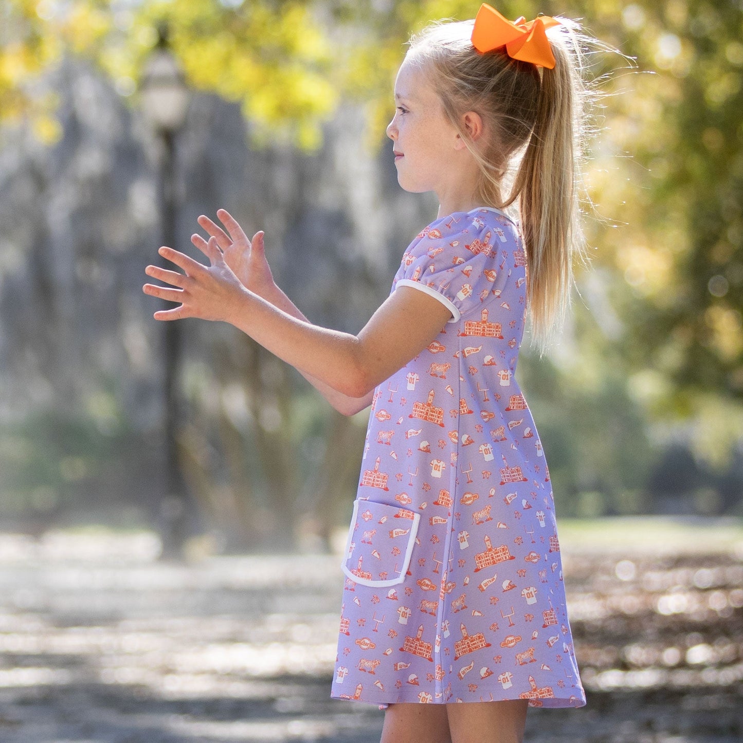 Purple Spirit Dress boutique children's clothing