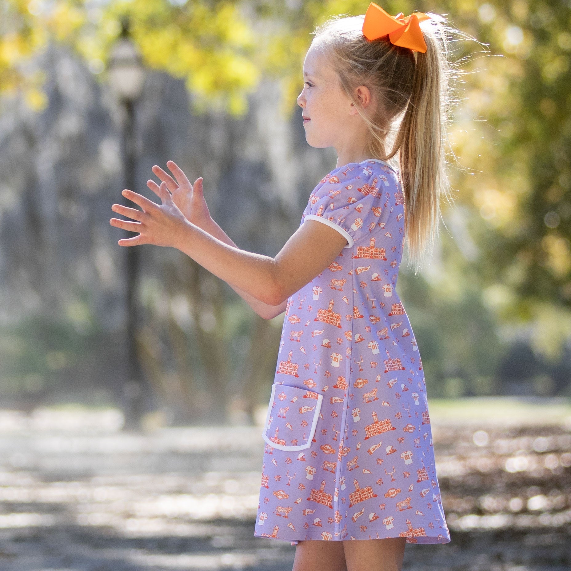 Purple Spirit Dress boutique children's clothing