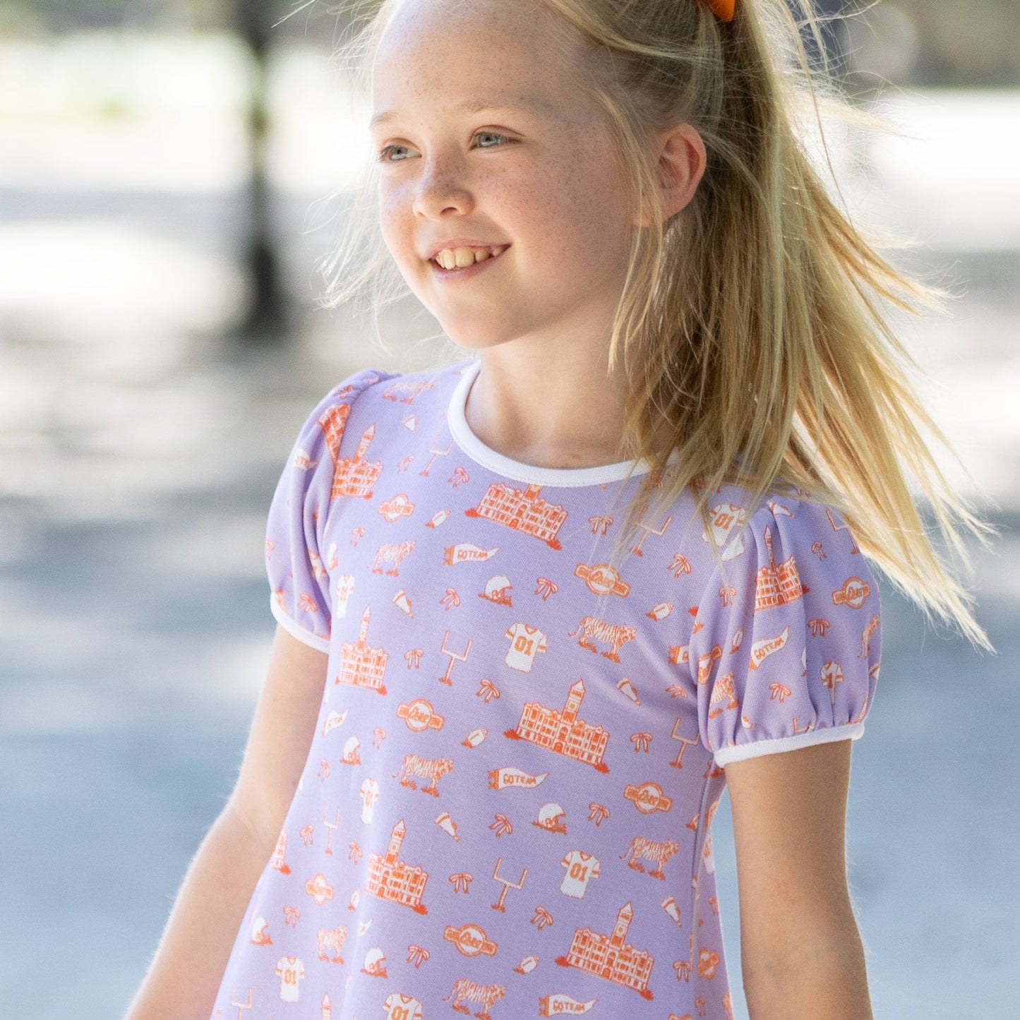 Purple Spirit Dress boutique children's clothing