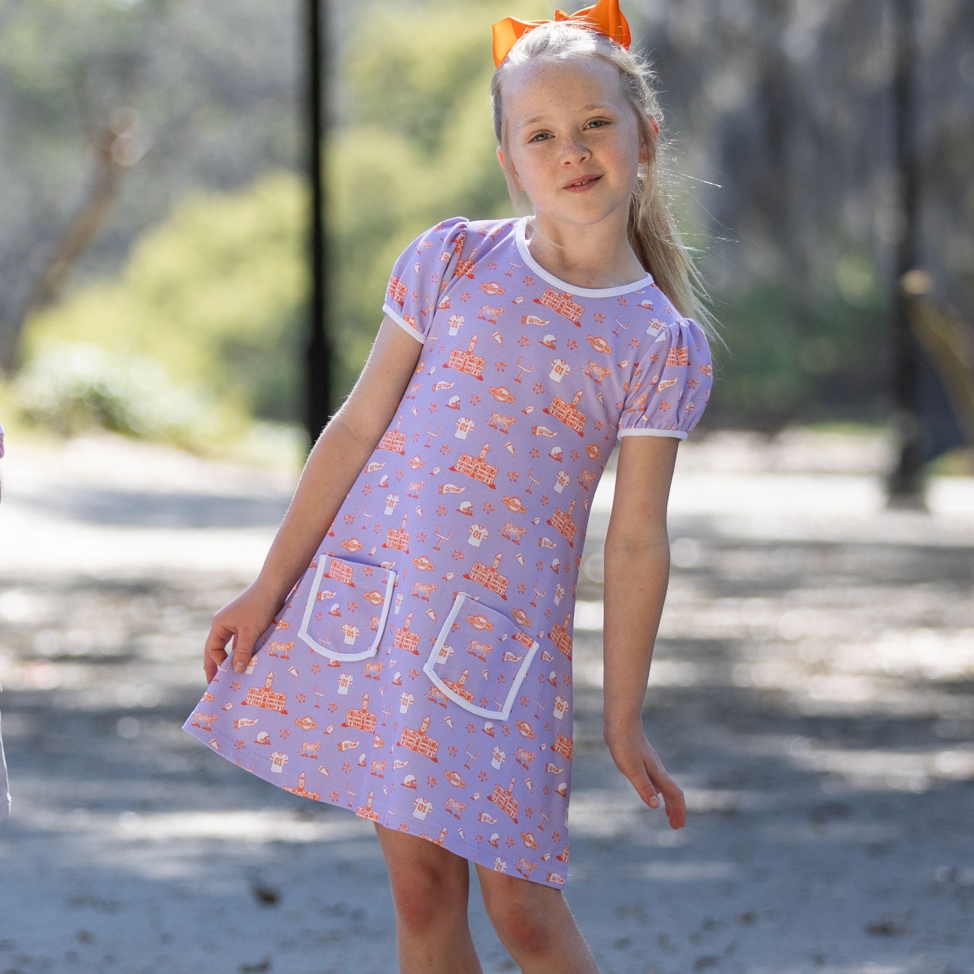 Purple Spirit Dress boutique children's clothing