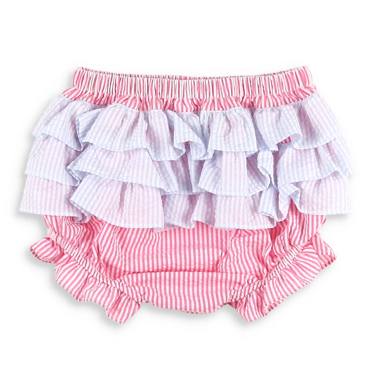 Girls Ruffle Bloomer Set - Colorful Fish