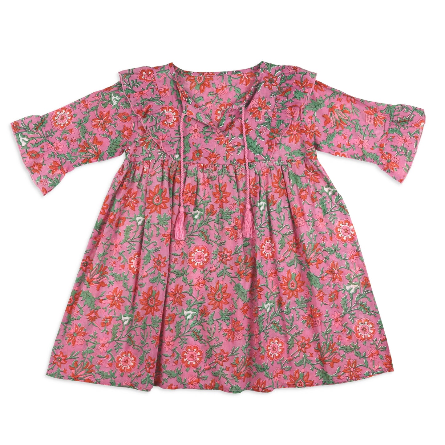 Raspberry Maisy Dress
