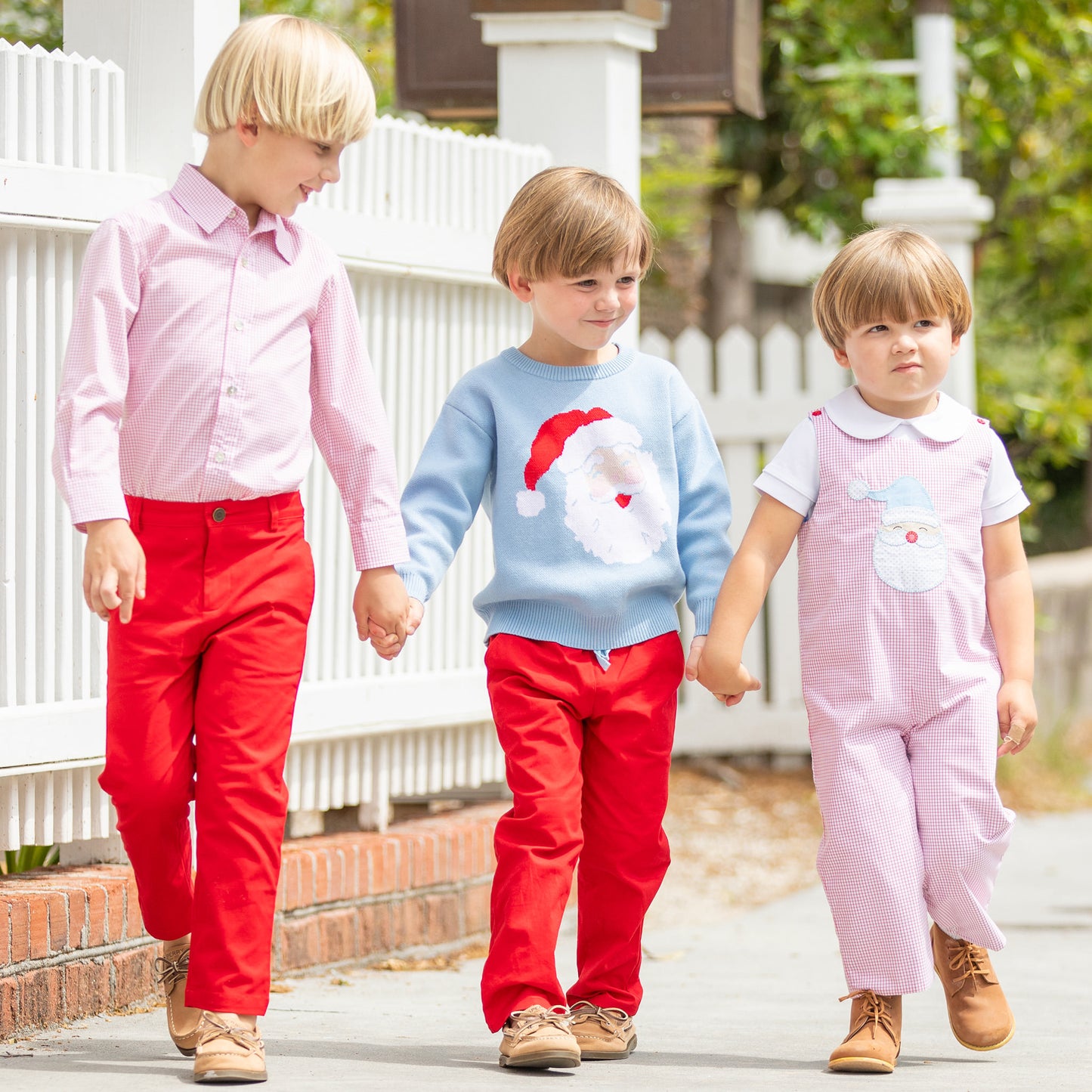 Boys Oxford - Red Check