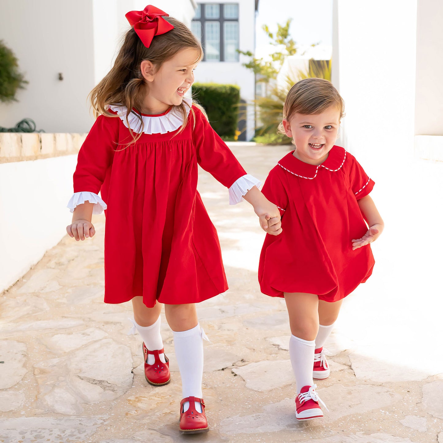 Red Cord Scarlett Dress