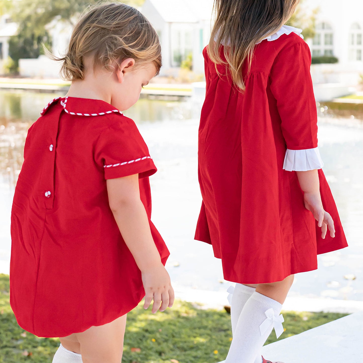 Red Cord Scarlett Dress