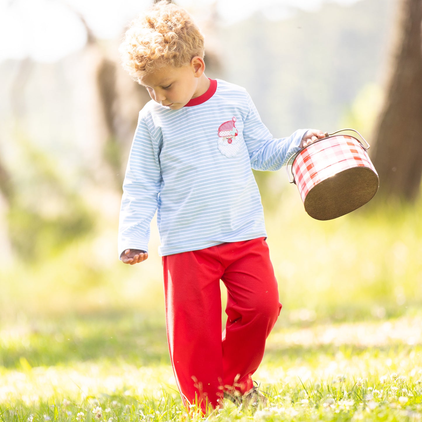 Red Knit Pants