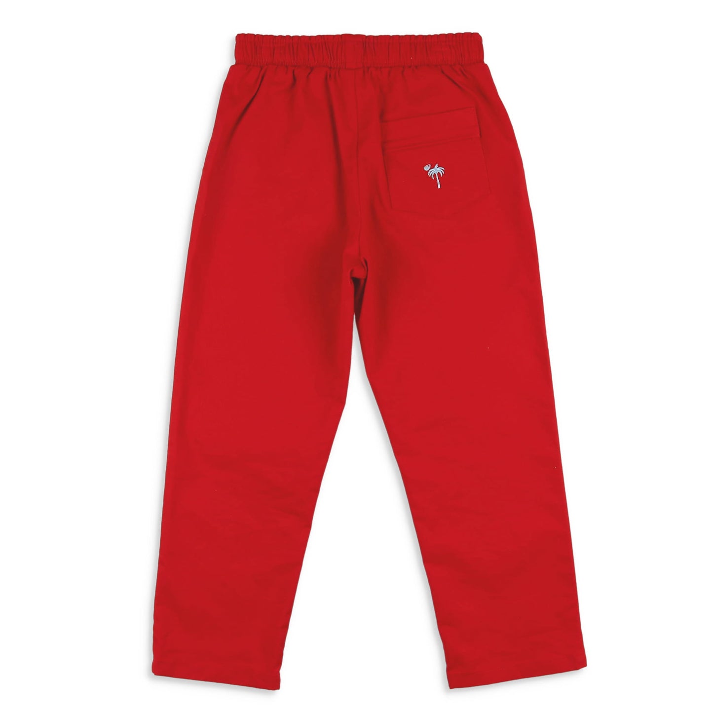 Boys Red Twill Shrimp Pants