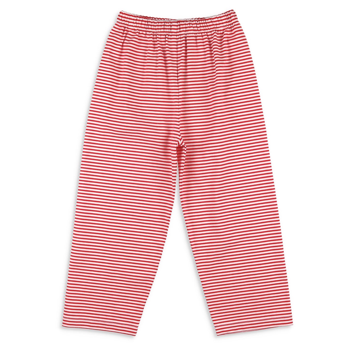 Boys Knit Pants - Red Stripe