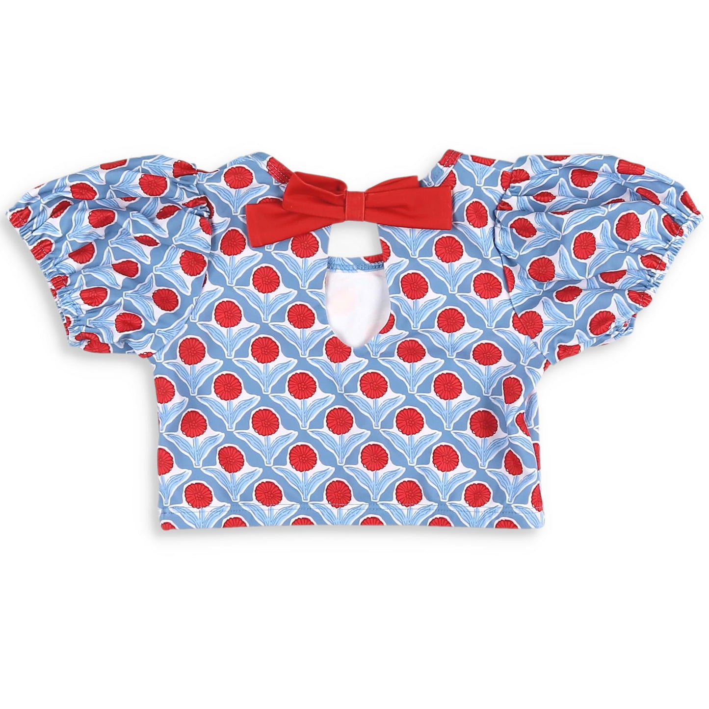 Red, White & Bloom Bikini