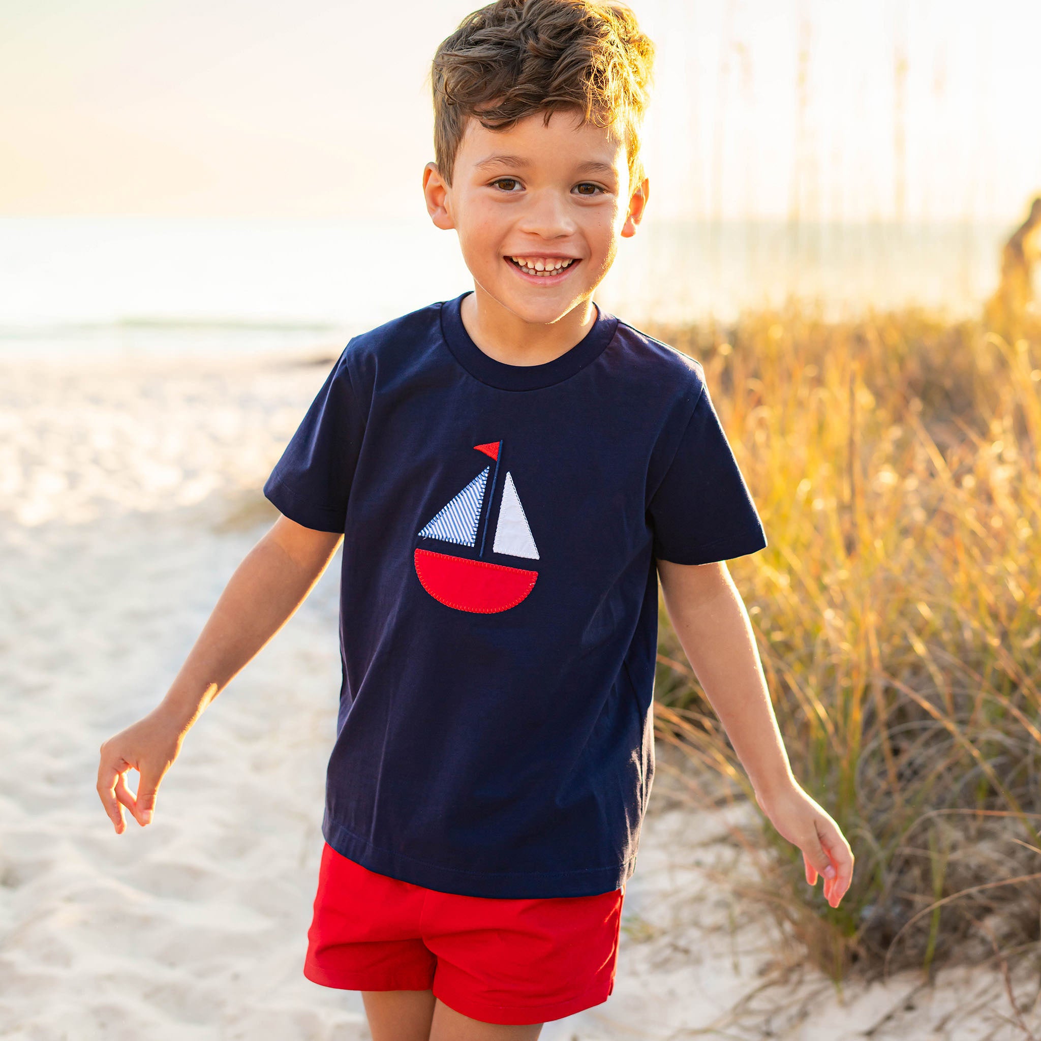 Red Twill Shrimp Shorts – Shrimp and Grits Kids