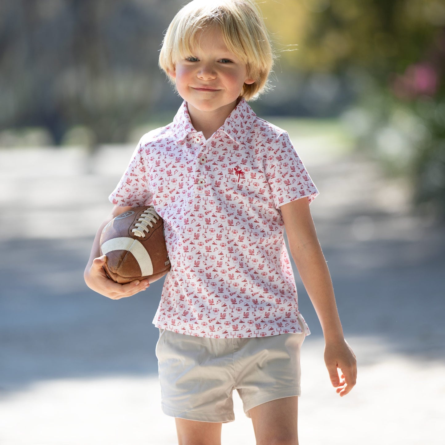 Rooster Spirit Polo boutique children's clothing
