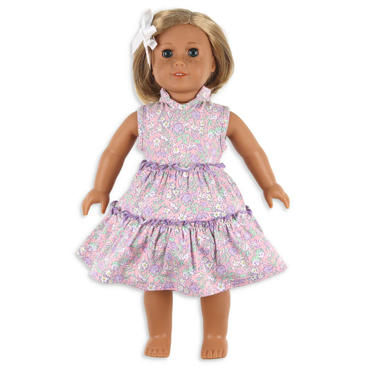 Girls Twirl Doll Dress - Rosemary Beach