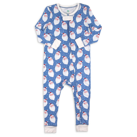 Boys Bamboo Onesie - Santa