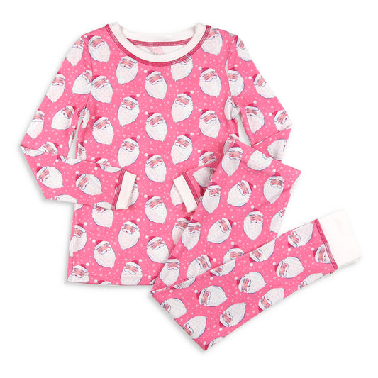 Girls Bamboo Loungewear - Santa