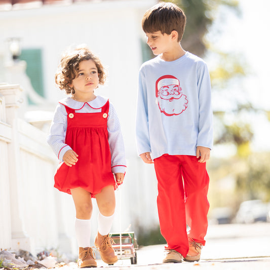 Boys Orange Jersey Football Tee - Shrimp and Grits Kids