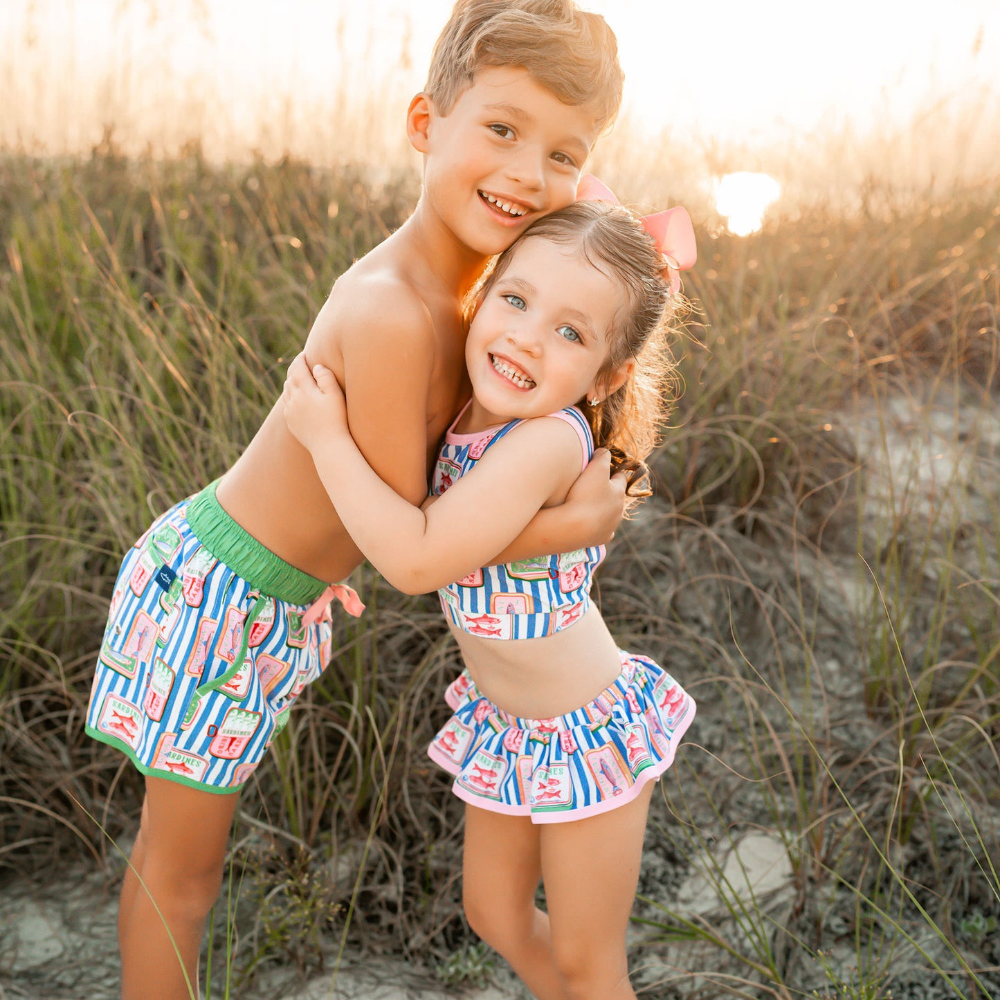 Sardine Stripe Banded Boardies