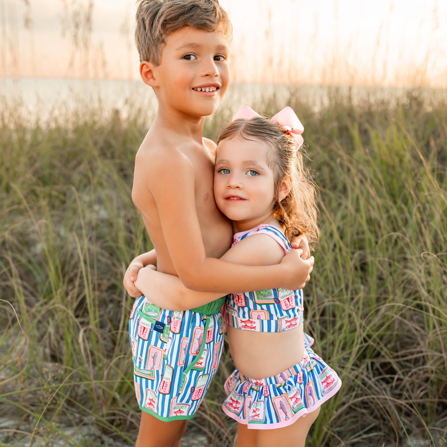 Sardine Stripe Banded Boardies