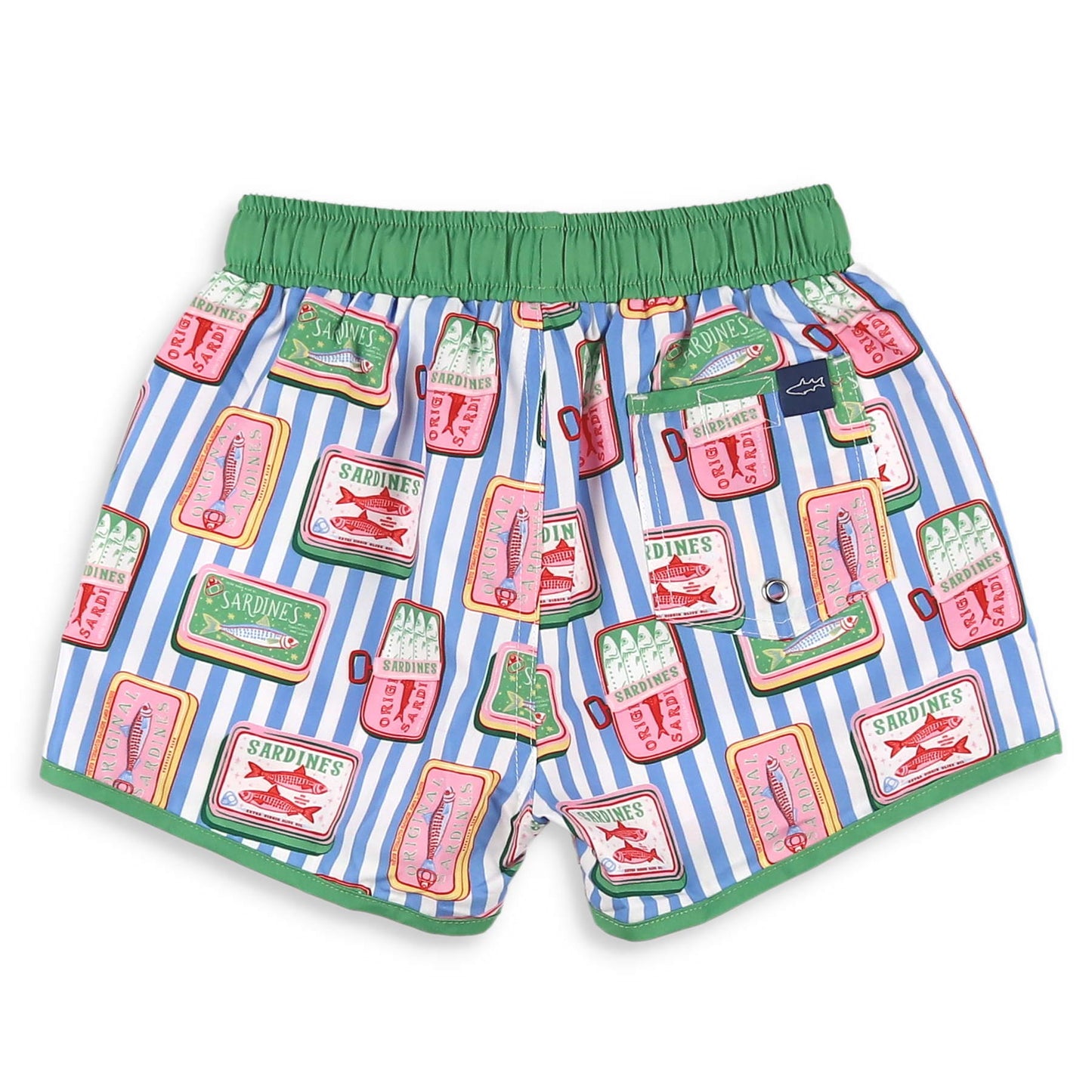Sardine Stripe Banded Boardies