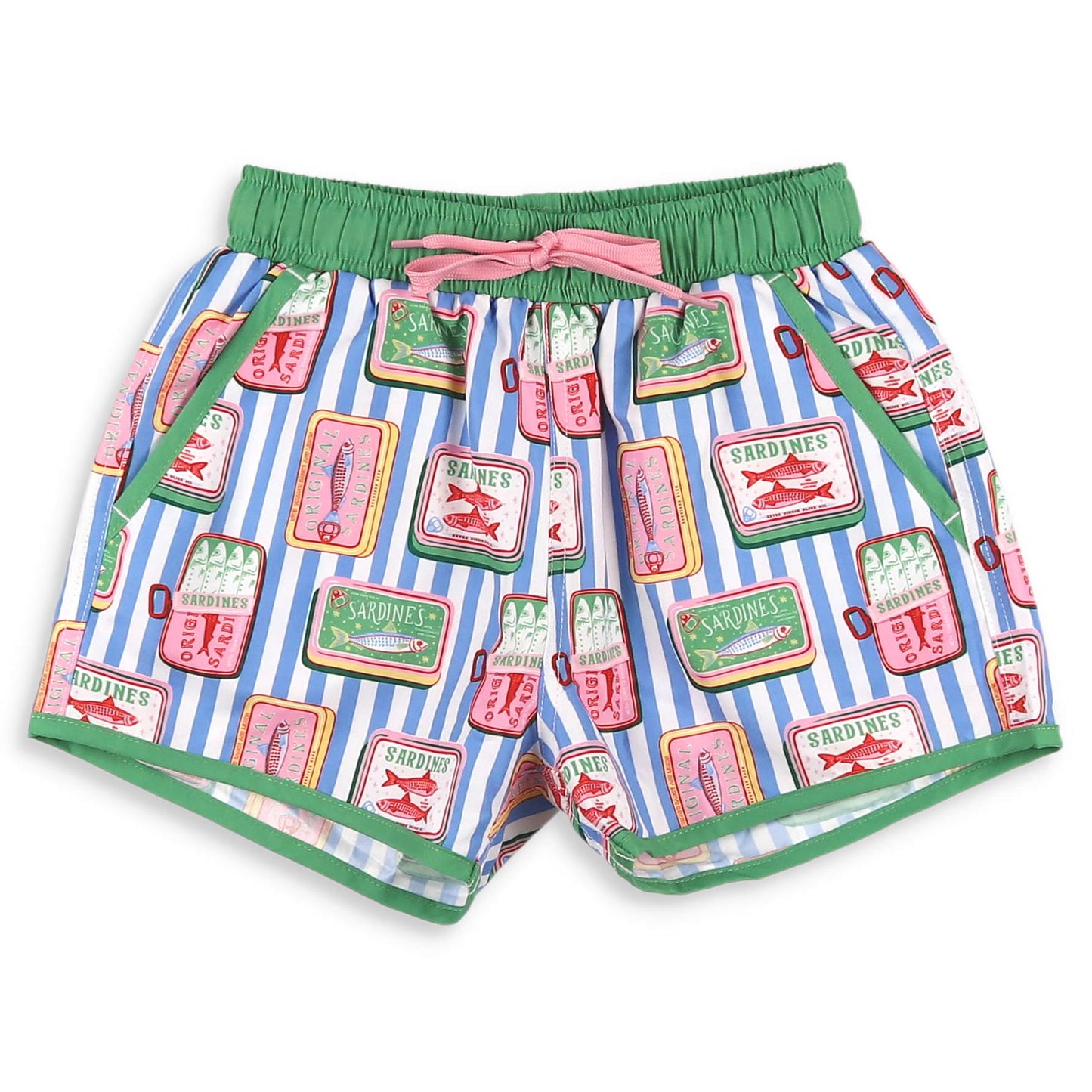 Sardine Stripe Banded Boardies