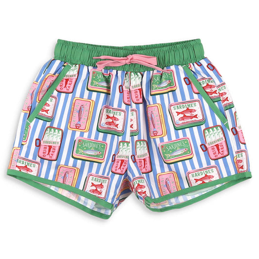 Sardine Stripe Banded Boardies
