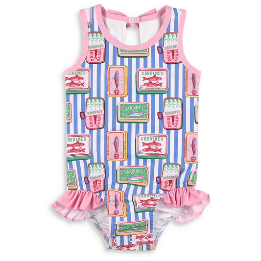 Sardine Stripe One-Piece