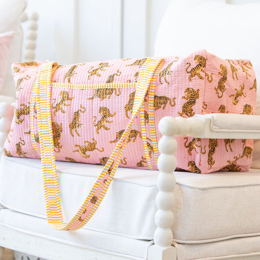 Sasha Quilted Duffel Bag