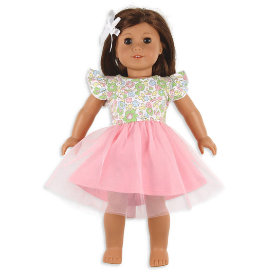 Girls Tutu Doll Dress - Seabrook