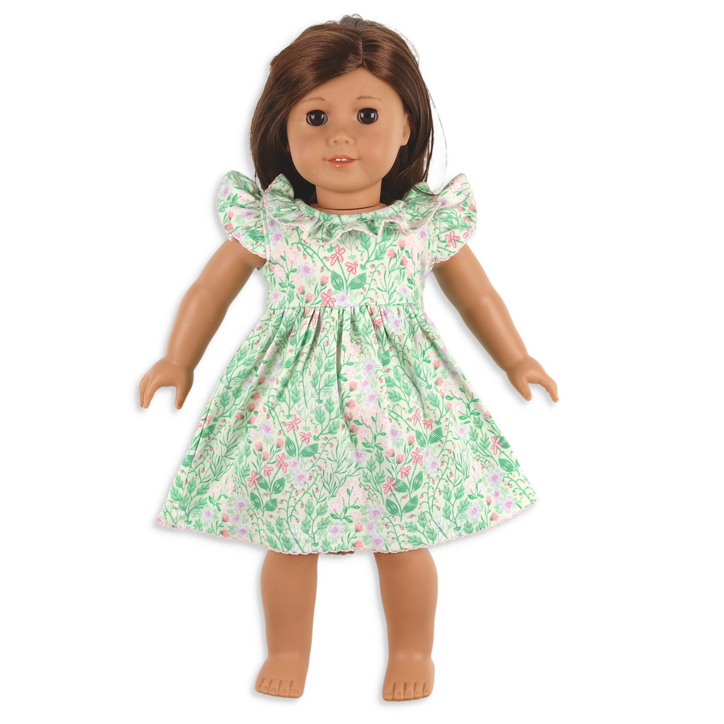 Secret Garden Ruffle Dress - Doll Dress