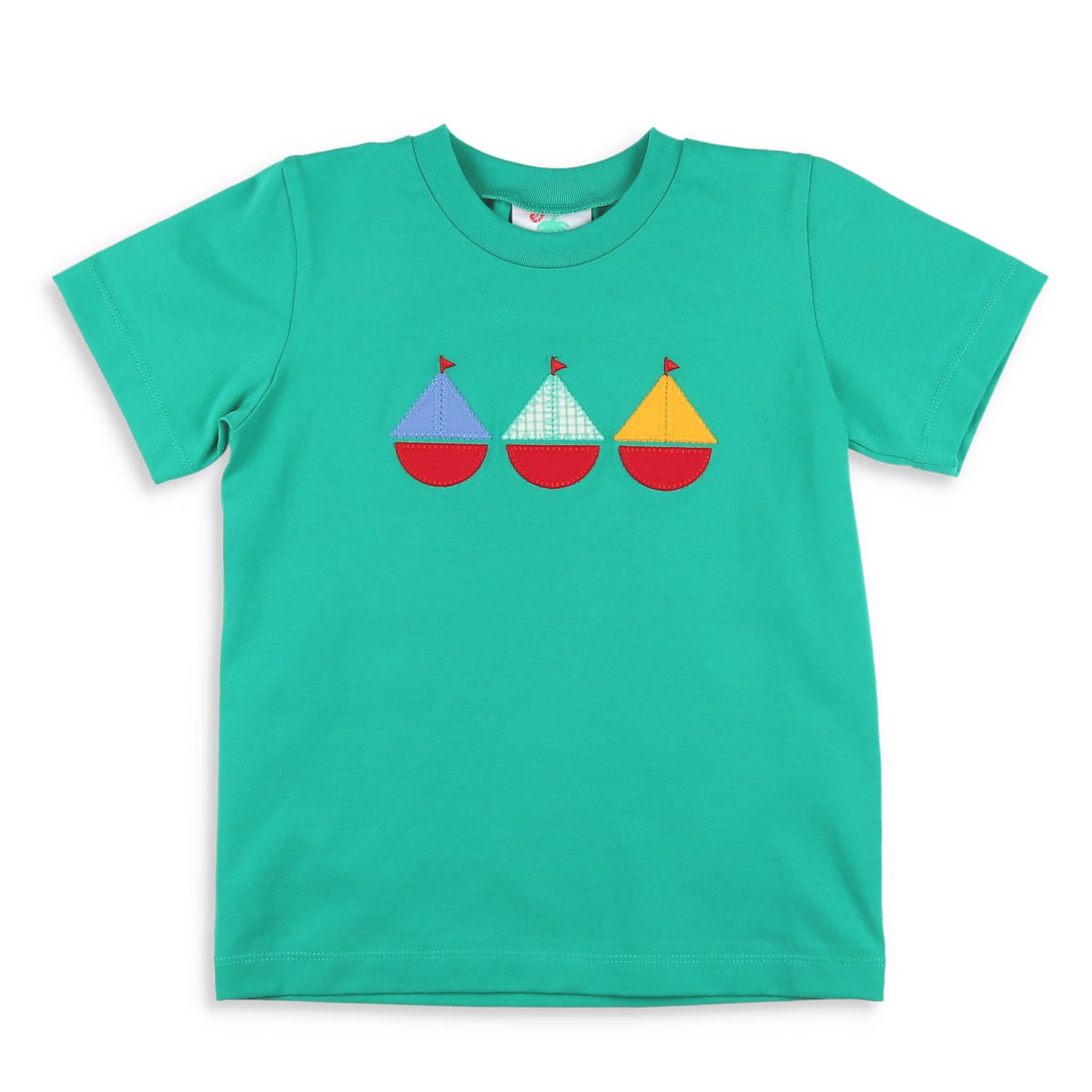 Boys Applique Shirt - Set Sail