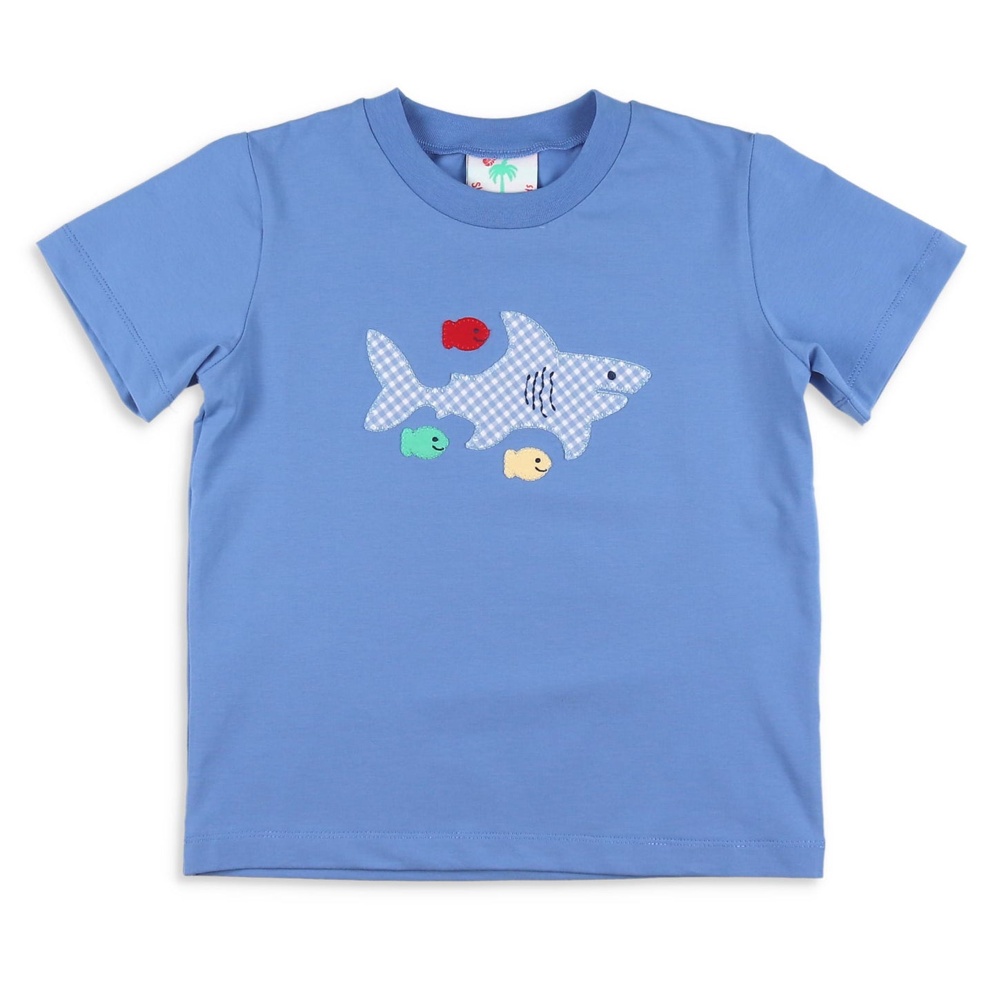 Boys Applique T Shirt - Shark Bait