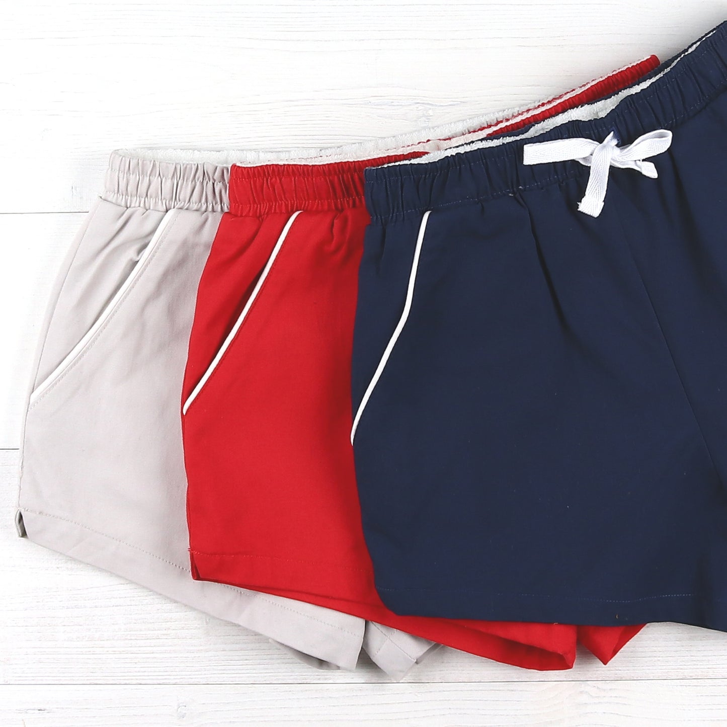 Boys Shrimp Shorts - Navy Twill