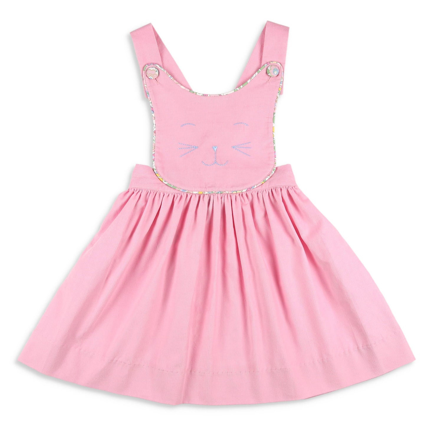 Girls Pink Cord Jumper - Smitten Kitten