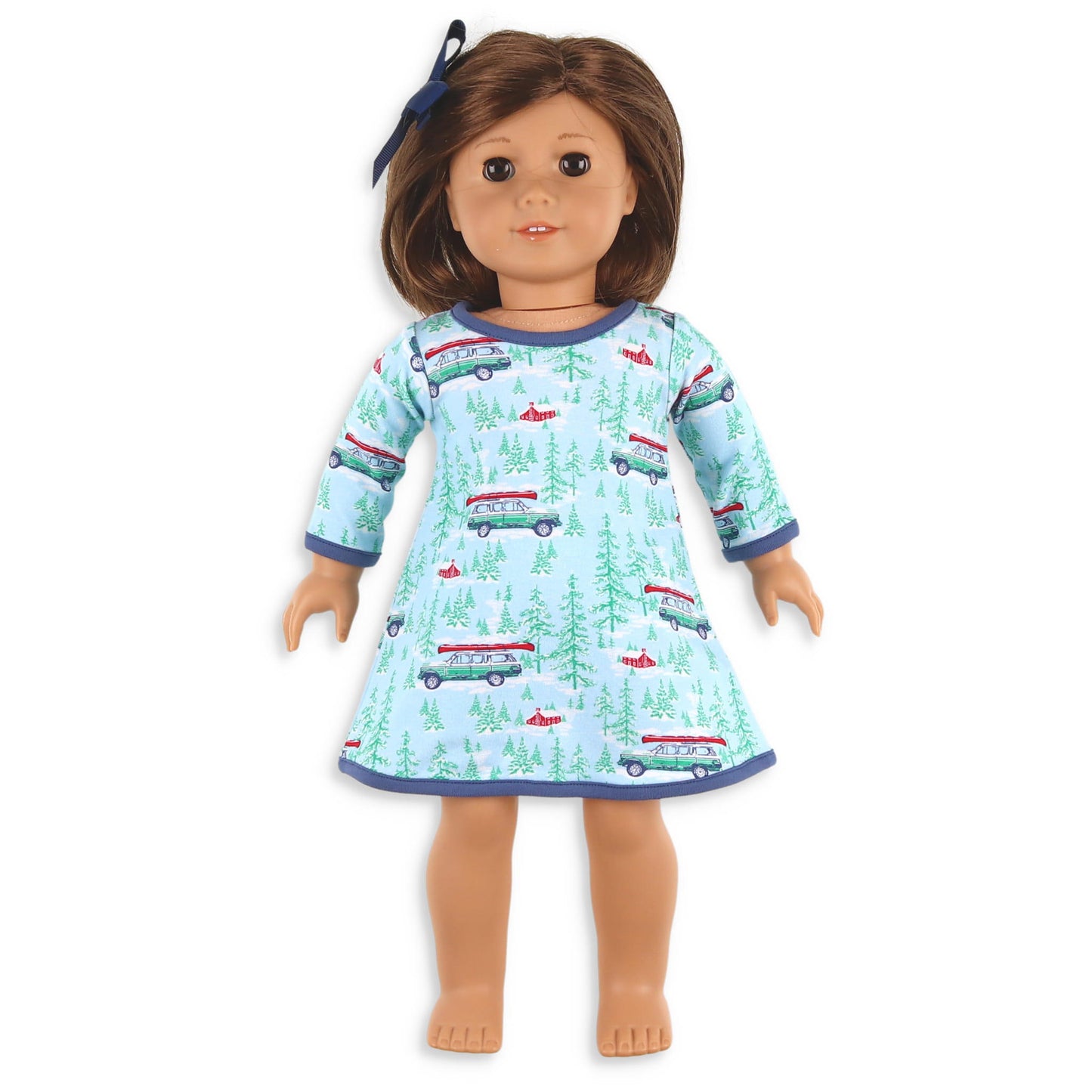 Girls Quinn Doll Dress - Snow Day