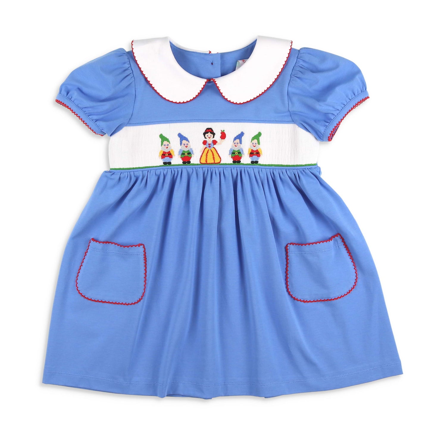 Snow White Smocked Dress