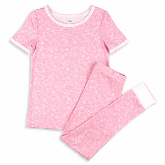 Snuggle Bunny Pink Bamboo Loungewear
