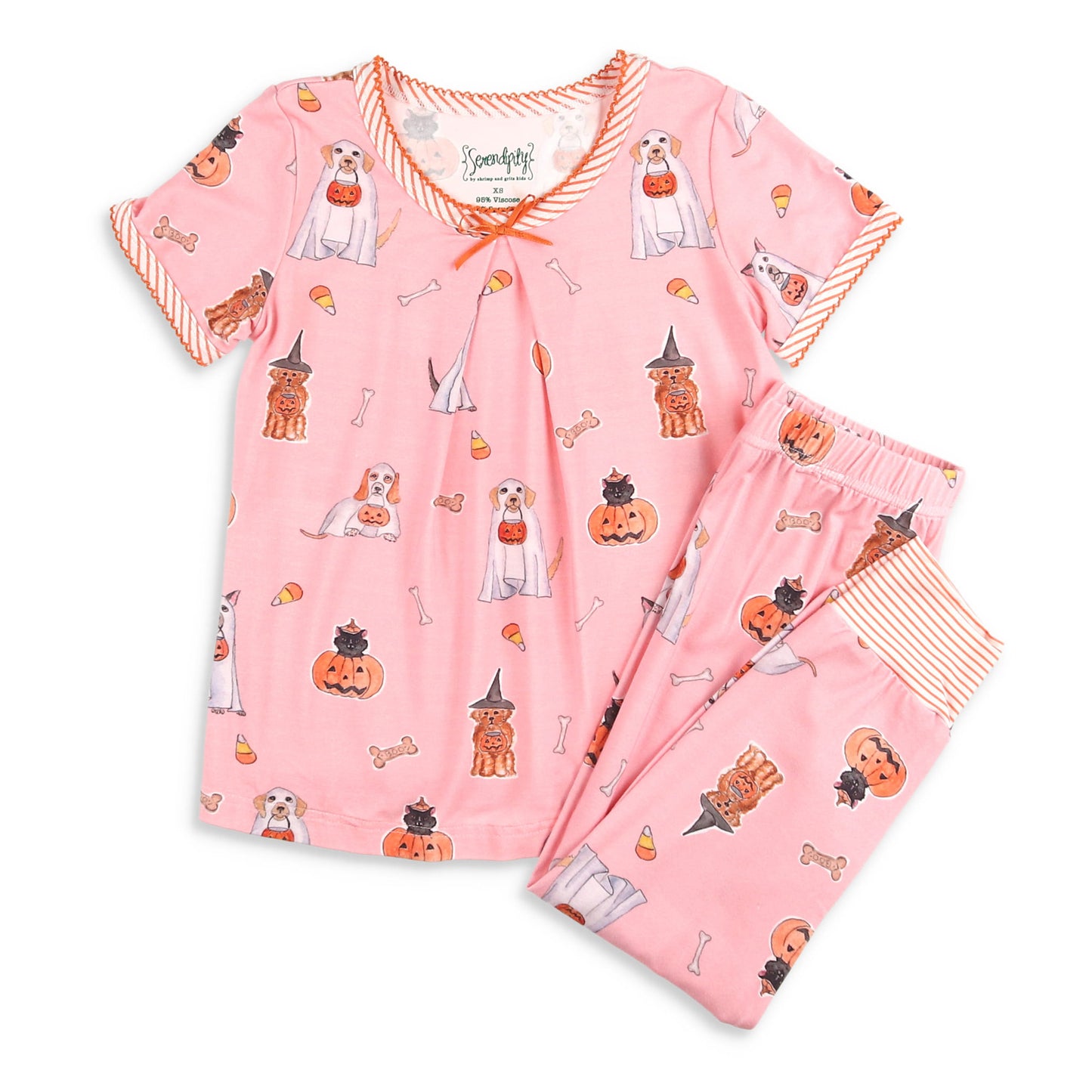 Spooky Animals Pink Loungewear