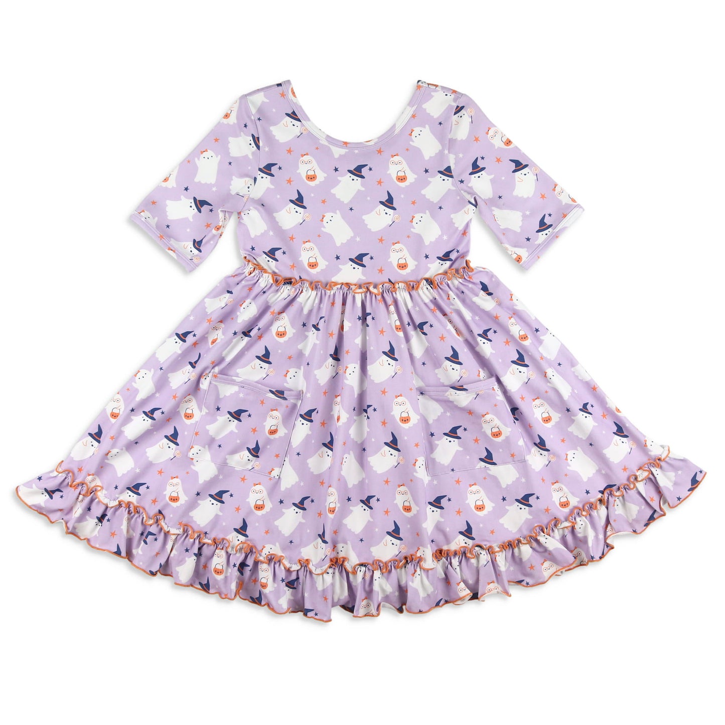 Girls Twirl Dress - Spooky Season