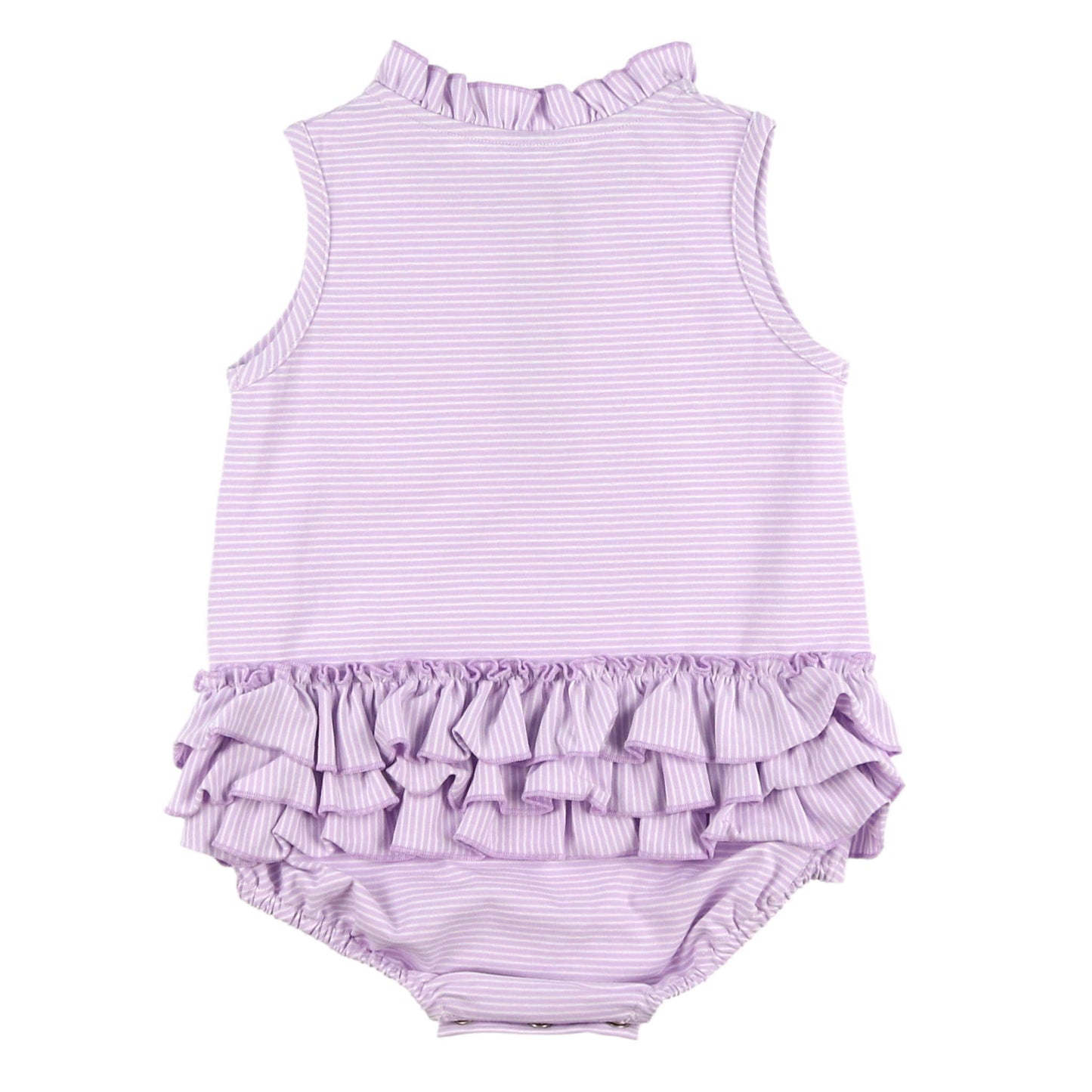 Girls Ruffle Bubble - St. Simons Stripe