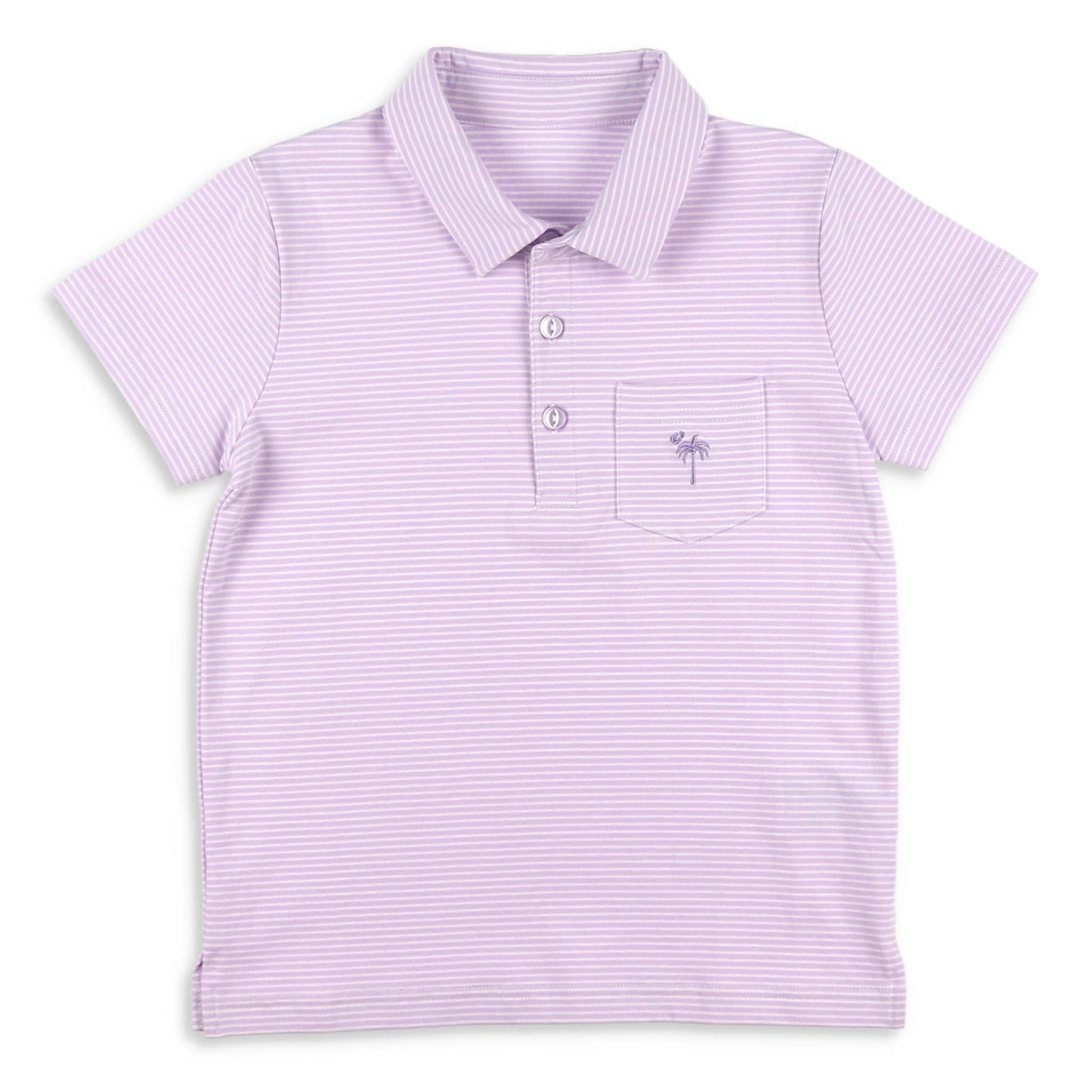 Boys Pocket Polo - St. Simons Stripe