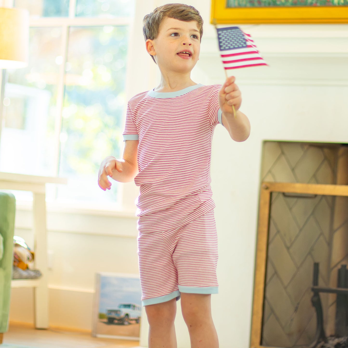 Stars & Stripes Pima Loungewear