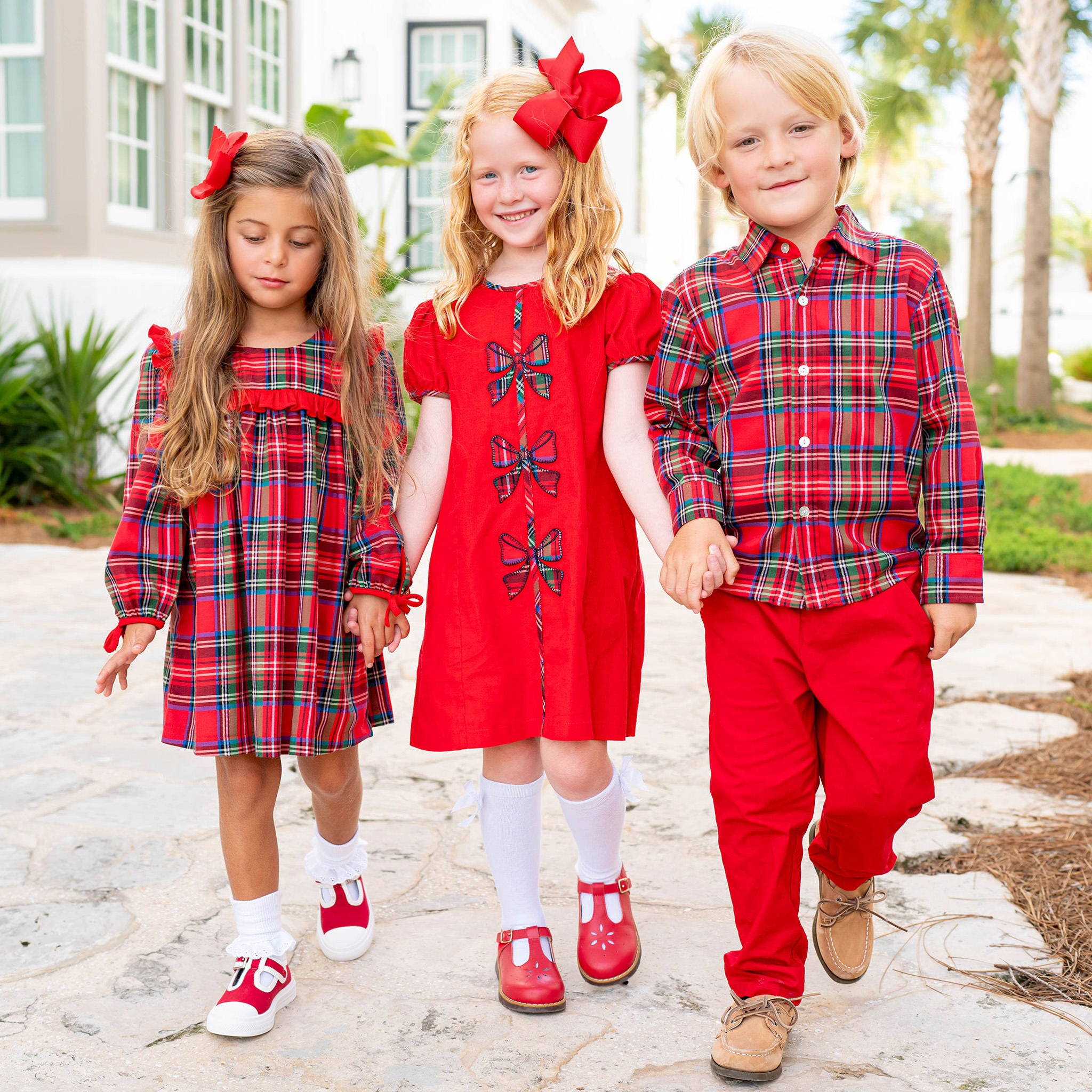 Girls plaid dress online