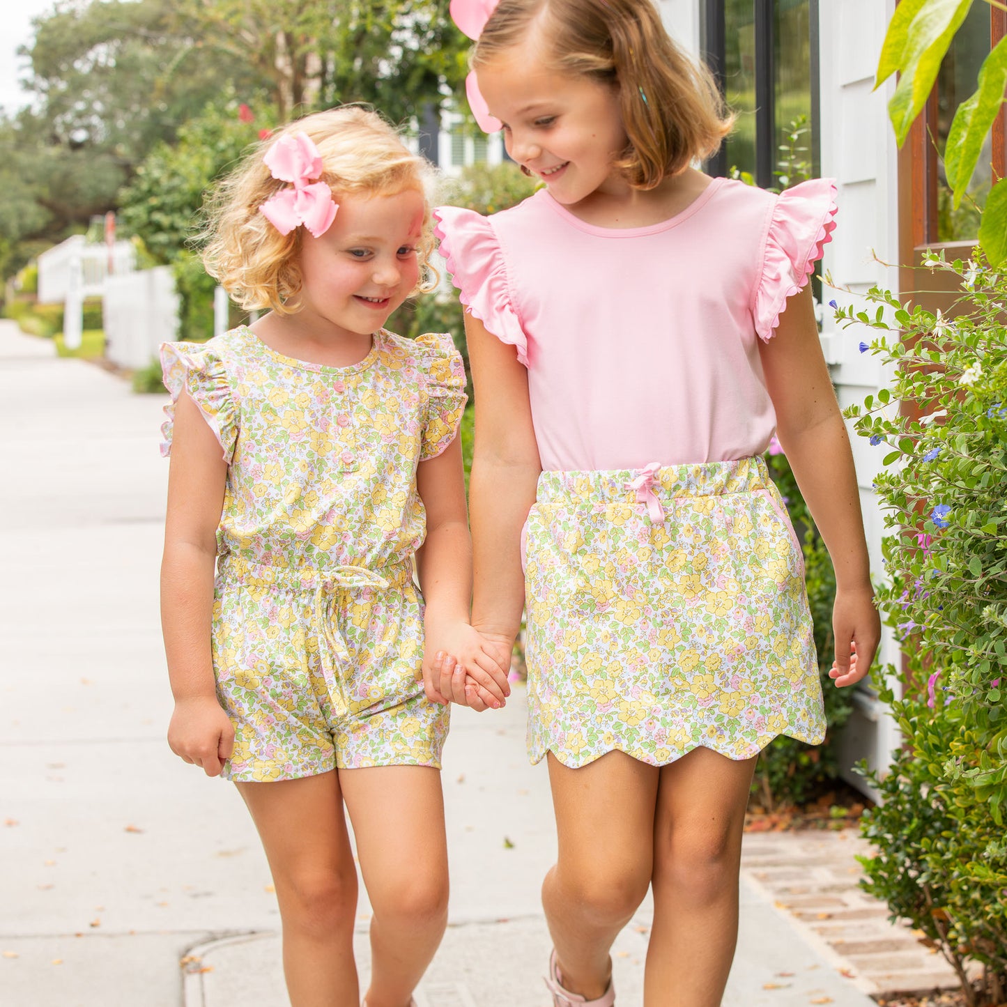 Sunny Blooms Romper