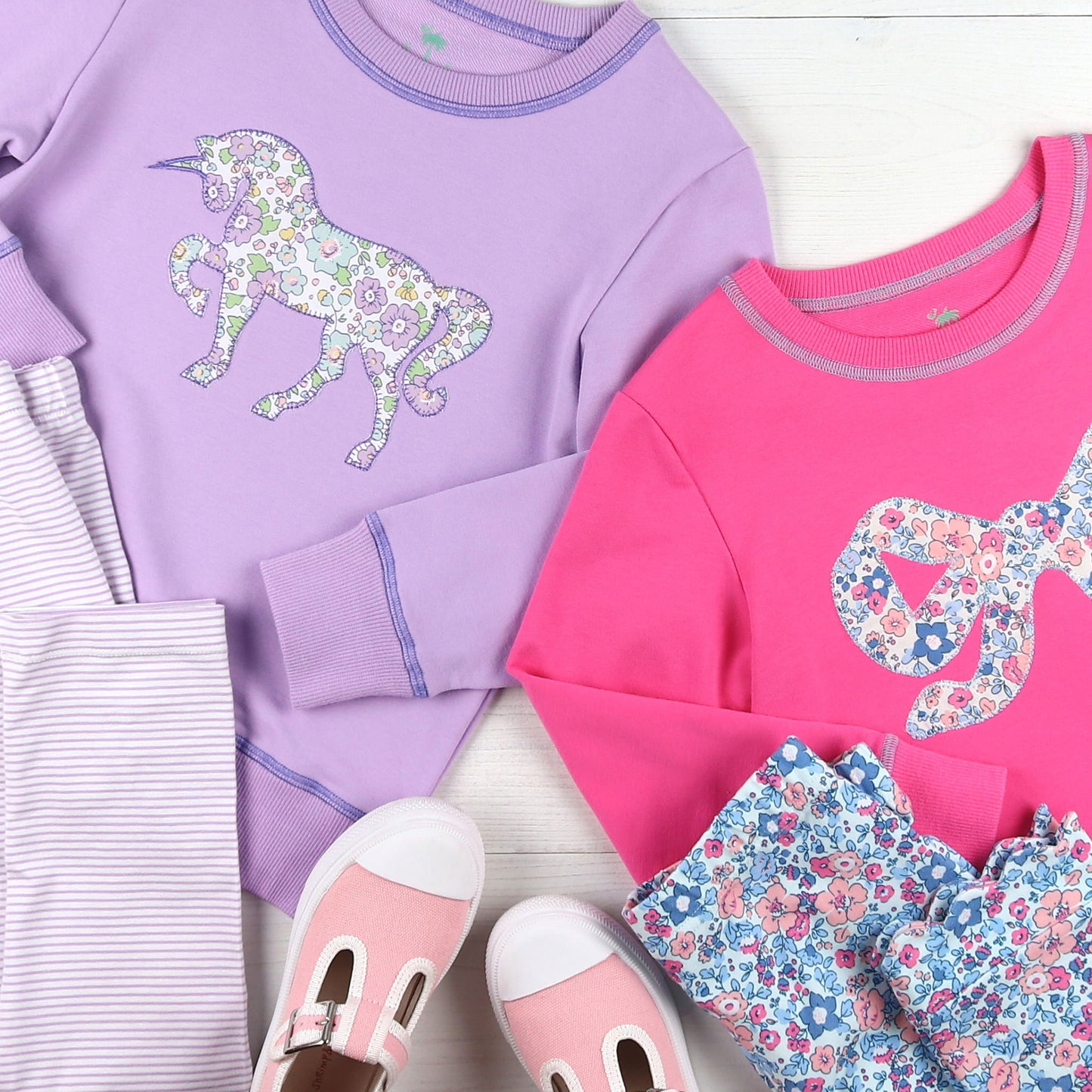 Girls Lavender Haze Sweatshirt - Unicorn