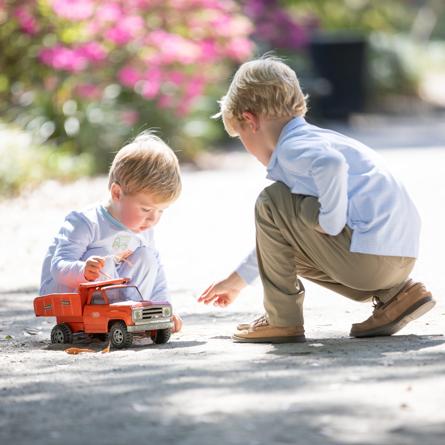 Tough Trucks Romper Matching matching outfits