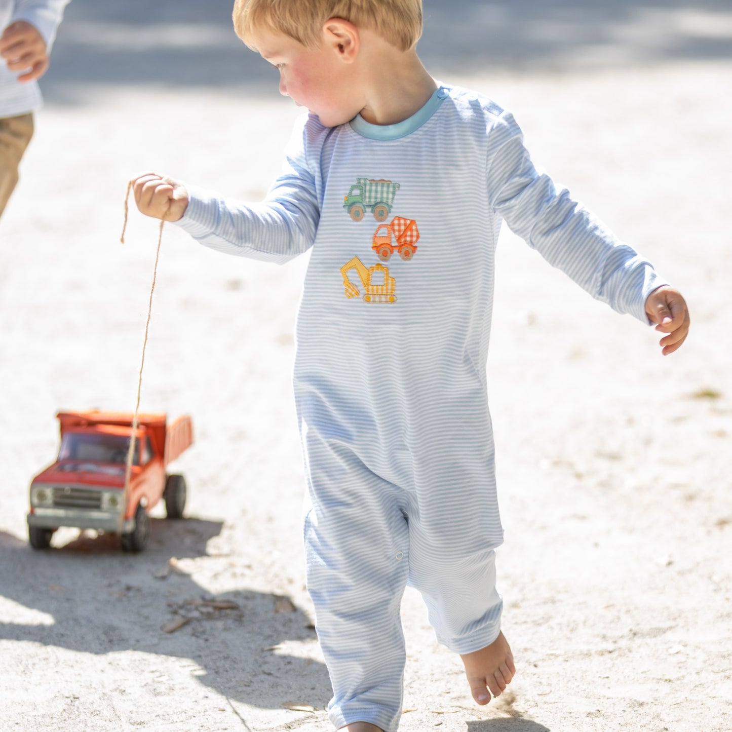Tough Trucks Romper