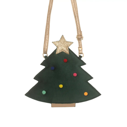 Velvet Christmas Tree Purse