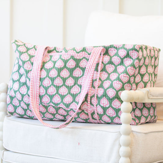 Tricia Quilted Duffel Bag