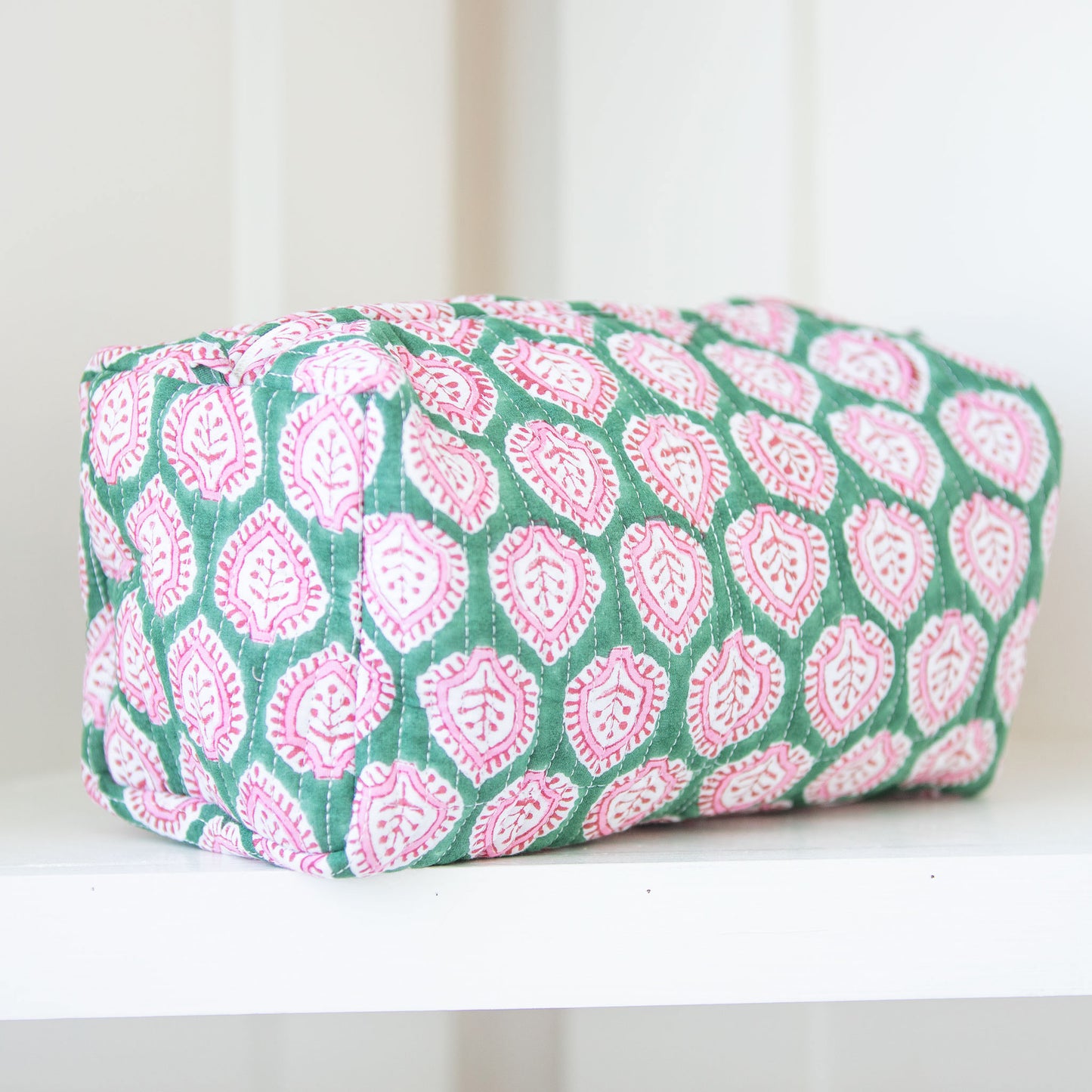 Tricia Quilted Makeup Bag