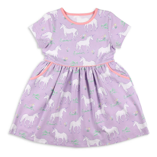 Girls Play Dress - Unicorn