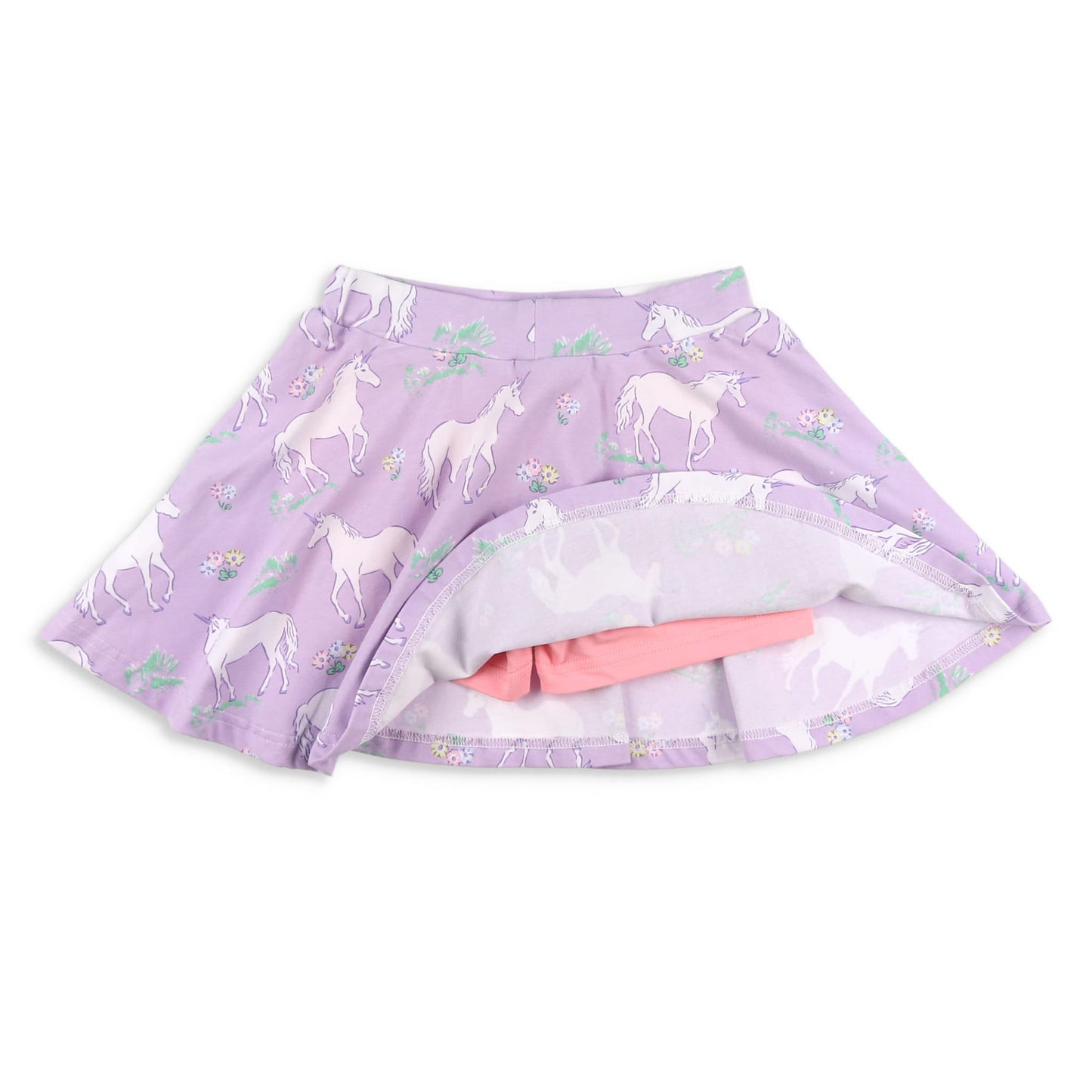 Girls Twirl Skort - Unicorn